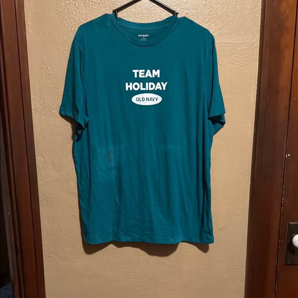 Old Navy Teal Graphic T-Shirt